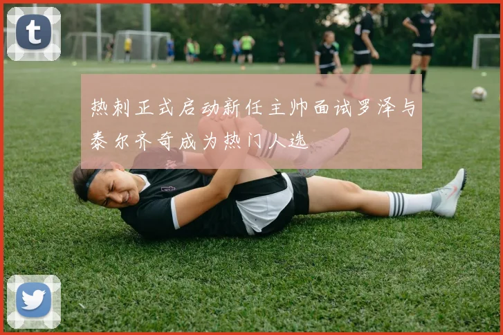 热刺正式启动新任主帅面试罗泽与泰尔齐奇成为热门人选